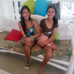 Cathy & Xialyn play with stumps 4k