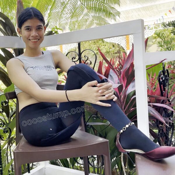 Claire leggins & heel 4k
