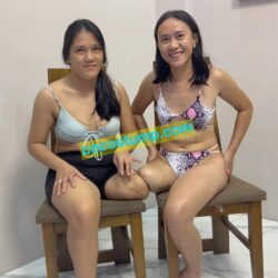 Alyza & Vanessa stump play