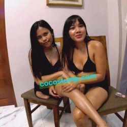 Kisha & Aira massage & play stumps 4k