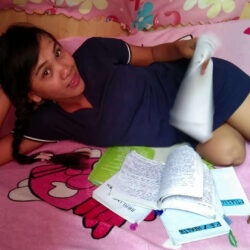 kisha studying