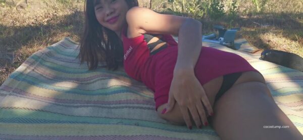 Janin sexy red mini dress