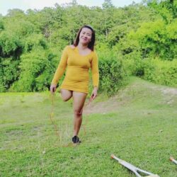 Ms Zhed rope skipping 4k