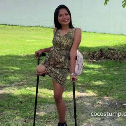 Shantal mini dress crutching 4k