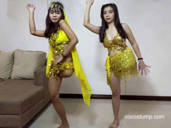 Janin & Andrea Belly Dance 4k
