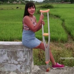 Kisha road crutching video