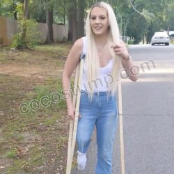 Danielle sock video