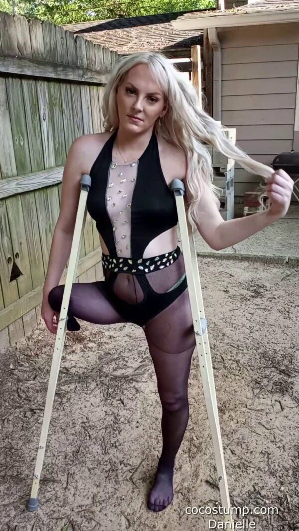 Danielle leather & nylon