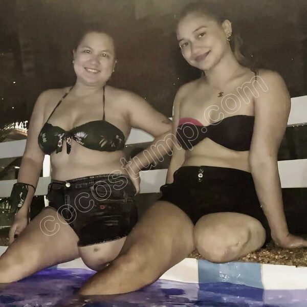 Kiara & Jewel night pool