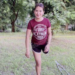 Megan one crutch & hopping 4k