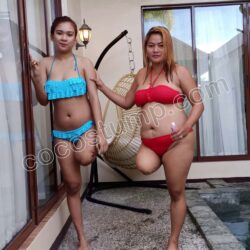 Maxene & Keanne pool 4k