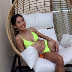 Janin neon bikini 4k