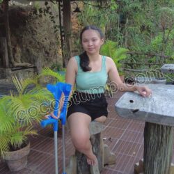 Mona blue forearm crutches 4k
