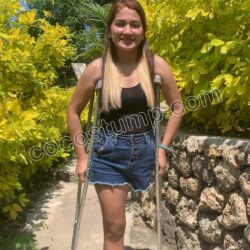 Megan crutching stairs 4k