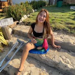 Megan beach view 4k