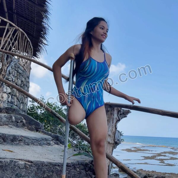 Aurora beach swimsuit 4k