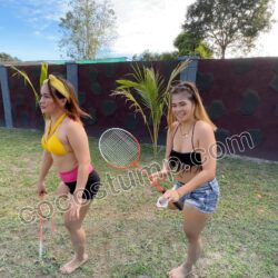 Vernie & Kayce badminton 4k