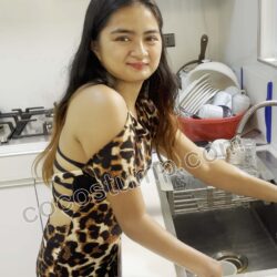 Rianne chores & sexy mini dress 4k