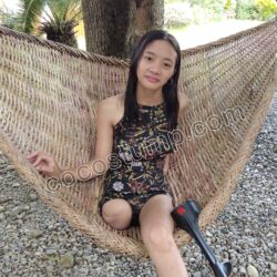 Cathy black forearm crutches 4k