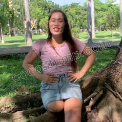 Flora jeans skirt