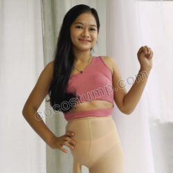 Jia Cassandra pantyhose 4k
