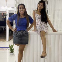 Jia Cassandra & Flora indoor posing 4k