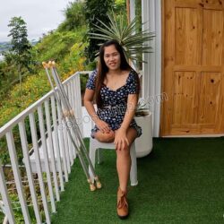 Flora blue dress boot 4k