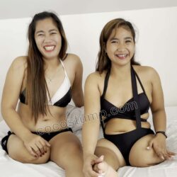 Flora & Jackie bedroom bikinis 4k