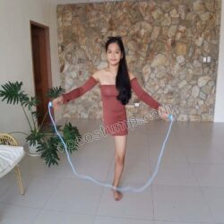 Jia Cassandra rope skipping 4k