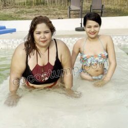 Aura & Sharmaine pool 4k