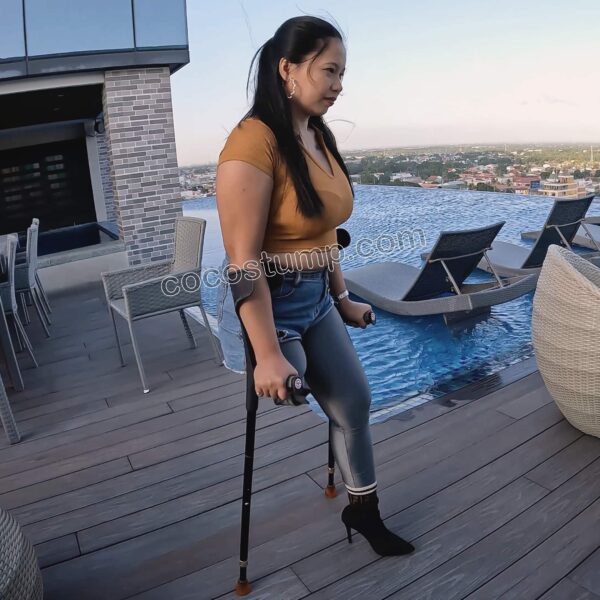 Shantal leggins & heel rooftop