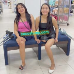 Aioli & Megan shoe shopping
