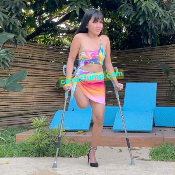Kisha bikini & heel OV 4k