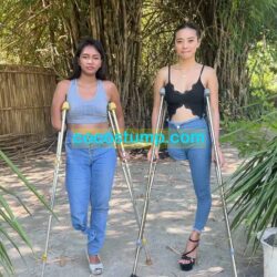 Cathy & Xialyn fold up & heel OV 4k