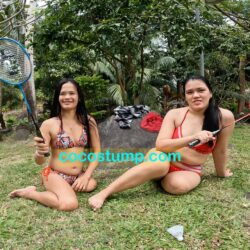 Alyza & Patricia badminton OV